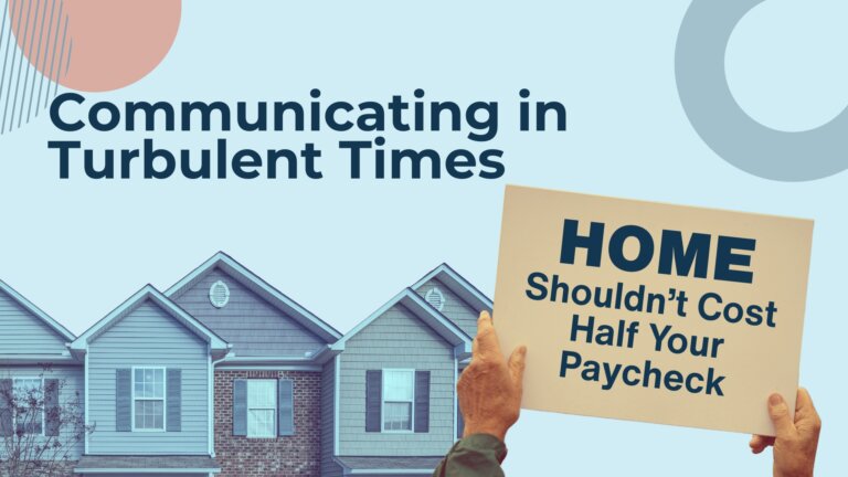 Strategies to Communicate During Turbulent Times